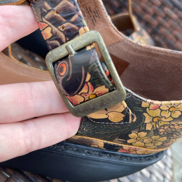Dr Martens Adaya floral tattoo platform sandals size 42/10 - Picture 10 of 16